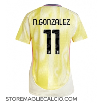 Juventus Nicolas Gonzalez #11 Maglia Gara Trasferta Repliche 2024-25 Donna